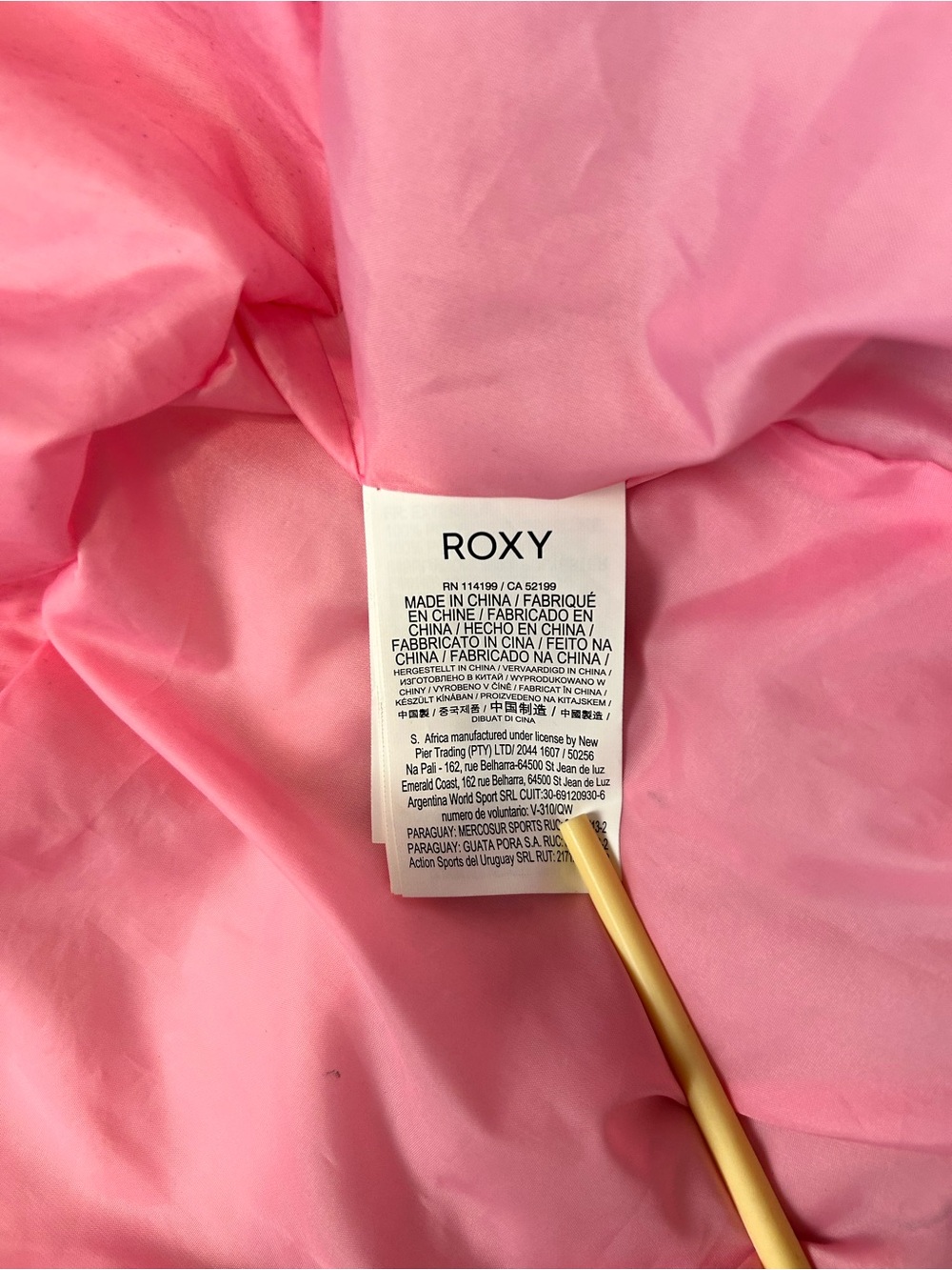 Roxy Girls Youth 16 XXL Ski Snow Jacket DryFlight 10K Navy Print - Picture 13 of 15